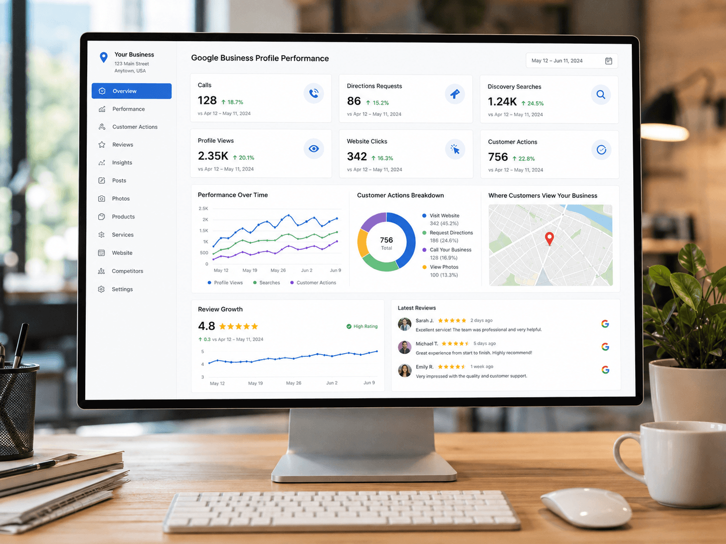 Professional Google My Business Services quality testing across desktop, tablet and mobile devices