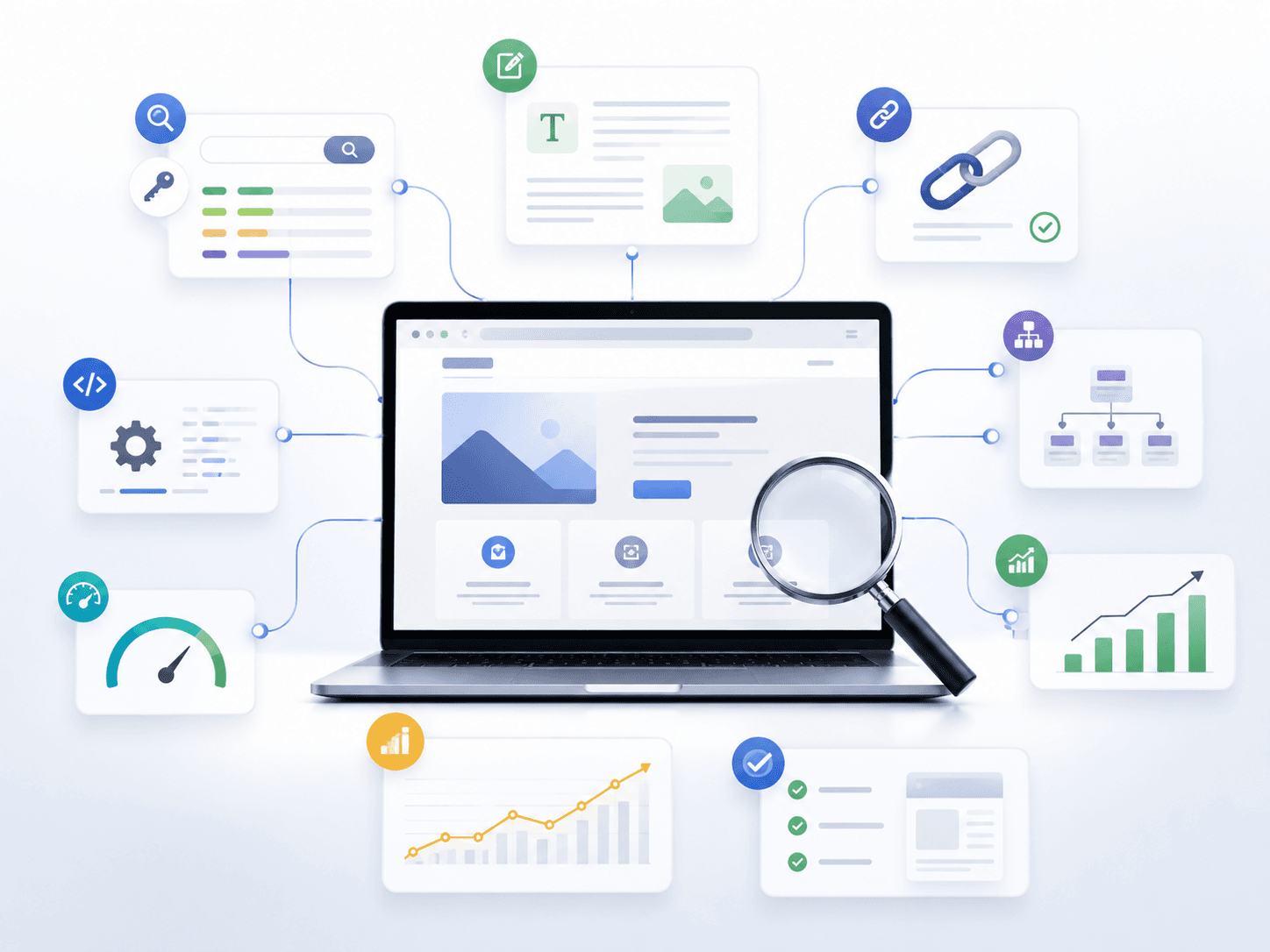 SEO Services service strategy and implementation by DG Pulse Solutions