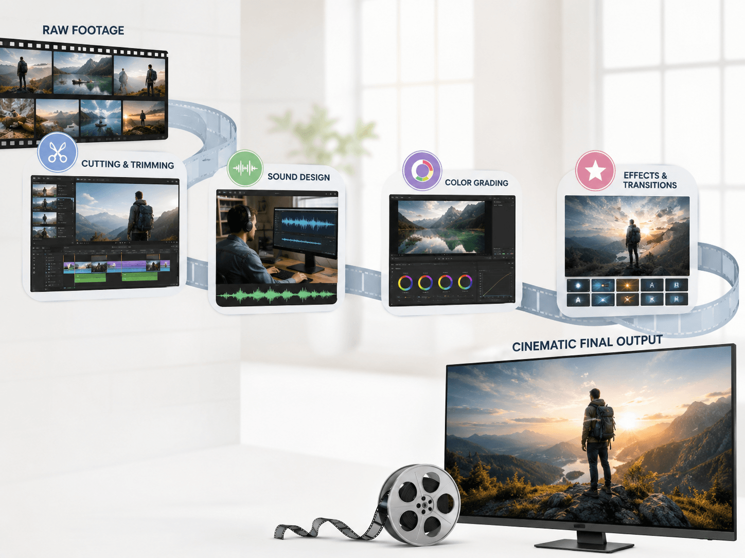 Professional Video Editing Services service strategy and implementation by DG Pulse Solutions